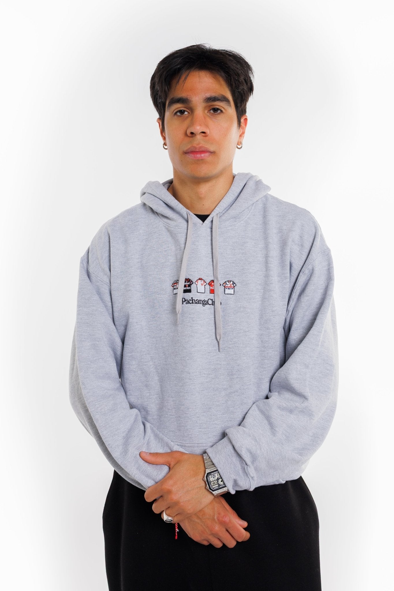 Sudadera Equipaciones Históricas Sevillistas - Gris - Pachanga Club