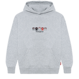 Sudadera Equipaciones Históricas Sevillistas - Gris - Pachanga Club