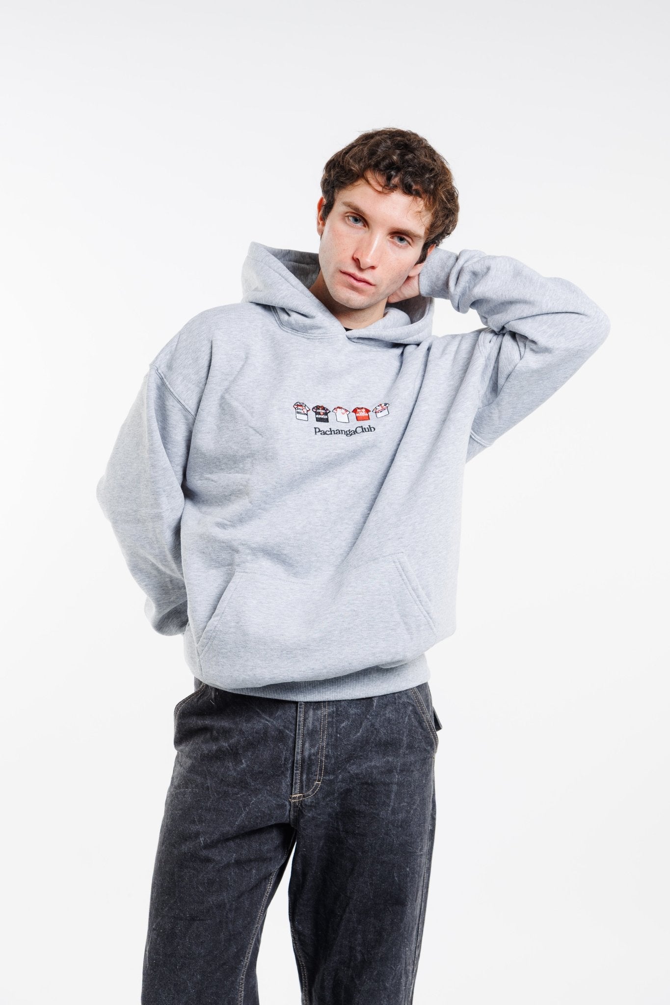 Sudadera Equipaciones Históricas Sevillistas - Gris - Pachanga Club