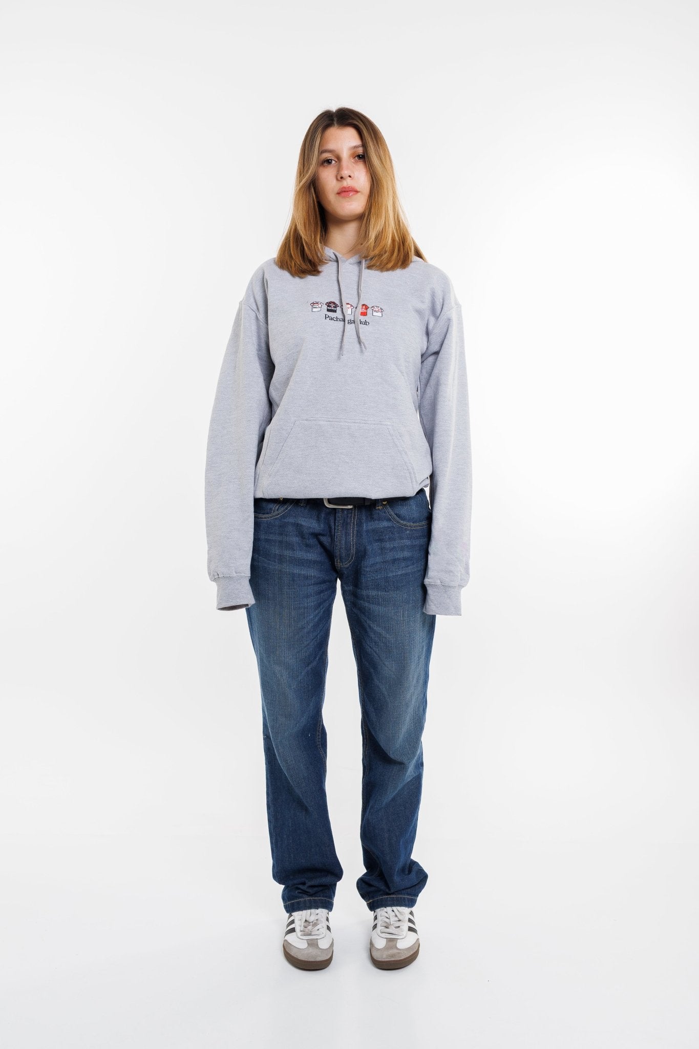 Sudadera Equipaciones Históricas Sevillistas - Gris - Pachanga Club