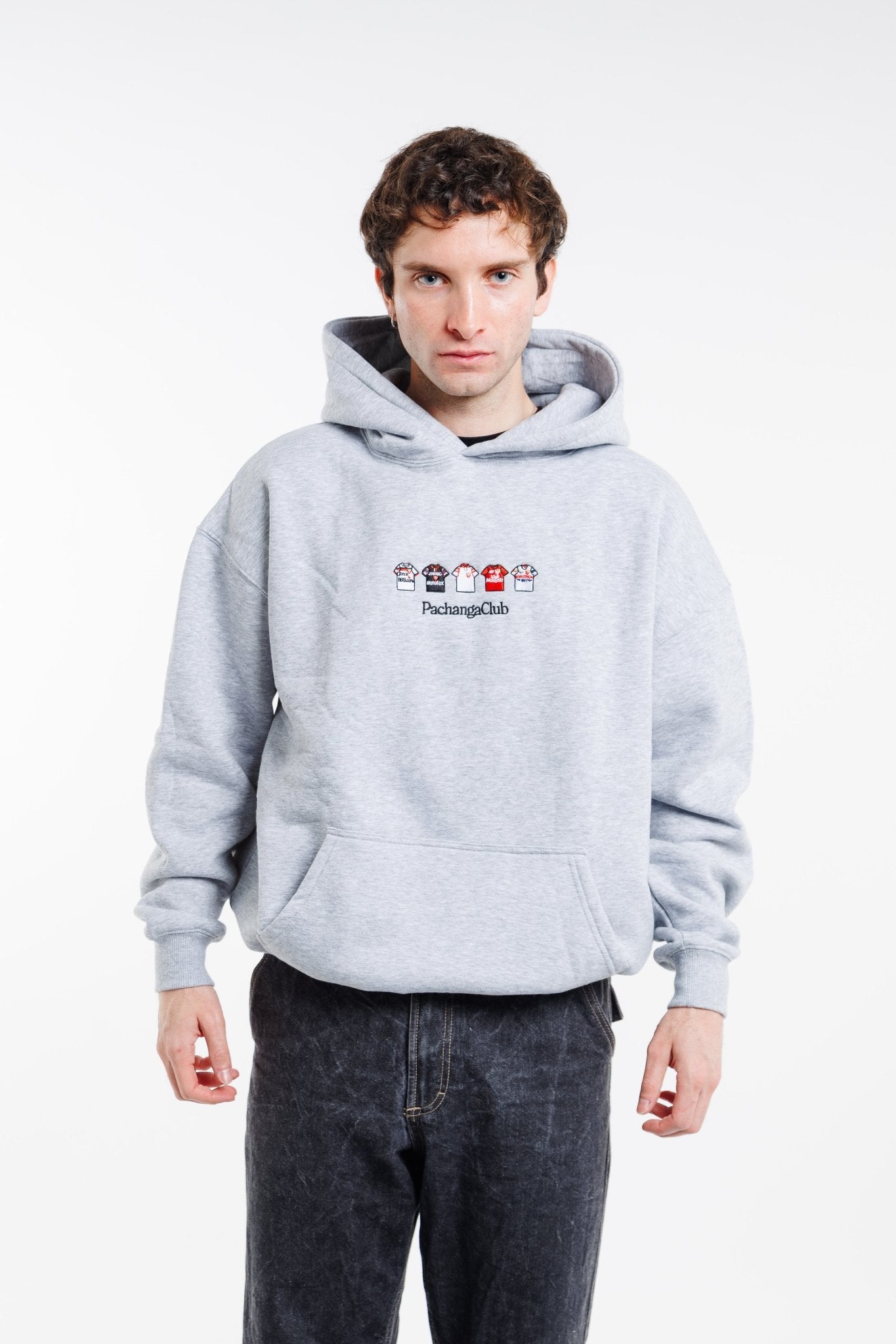 Sudadera Equipaciones Históricas Sevillistas - Gris - Pachanga Club