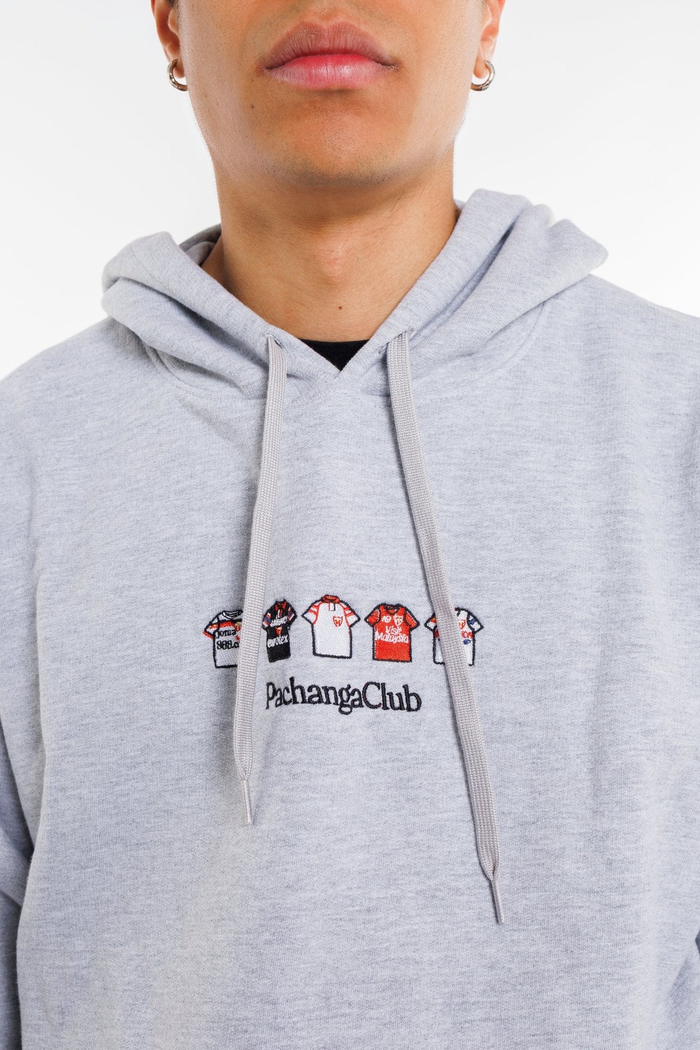 Sudadera Equipaciones Históricas Sevillistas - Gris - Pachanga Club