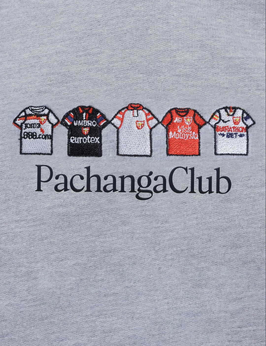 Sudadera Equipaciones Históricas Sevillistas - Gris - Pachanga Club