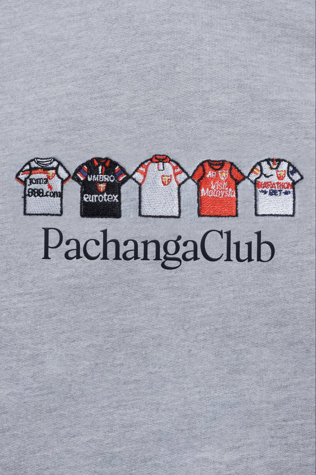 Sudadera Equipaciones Históricas Sevillistas - Gris - Pachanga Club