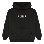 Sudadera Equipaciones Históricas Sevillistas - Negro - Pachanga Club
