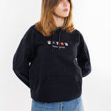 Sudadera Equipaciones Históricas Sevillistas - Negro - Pachanga Club