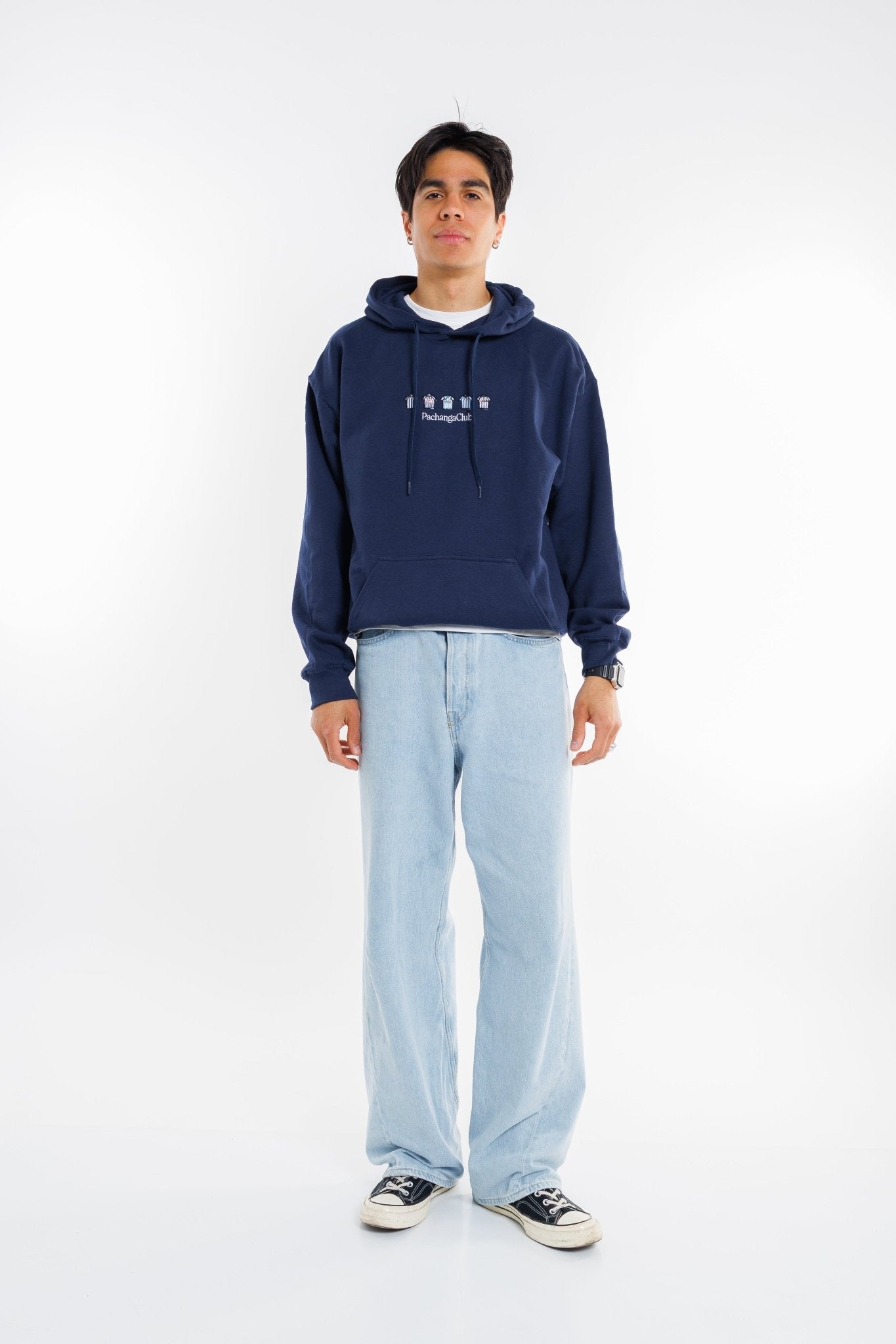 Sudadera Equipaciones Históricas Txuriurdines - Azul Marino - Pachanga Club