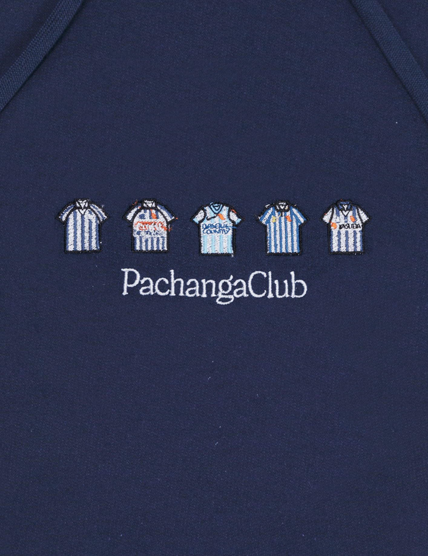 Sudadera Equipaciones Históricas Txuriurdines - Azul Marino - Pachanga Club