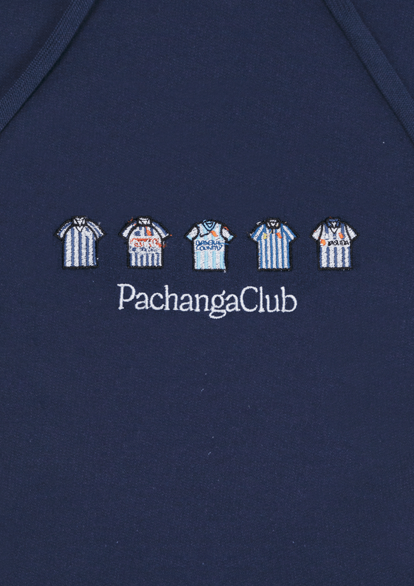 Sudadera Equipaciones Históricas Txuriurdines - Azul Marino - Pachanga Club