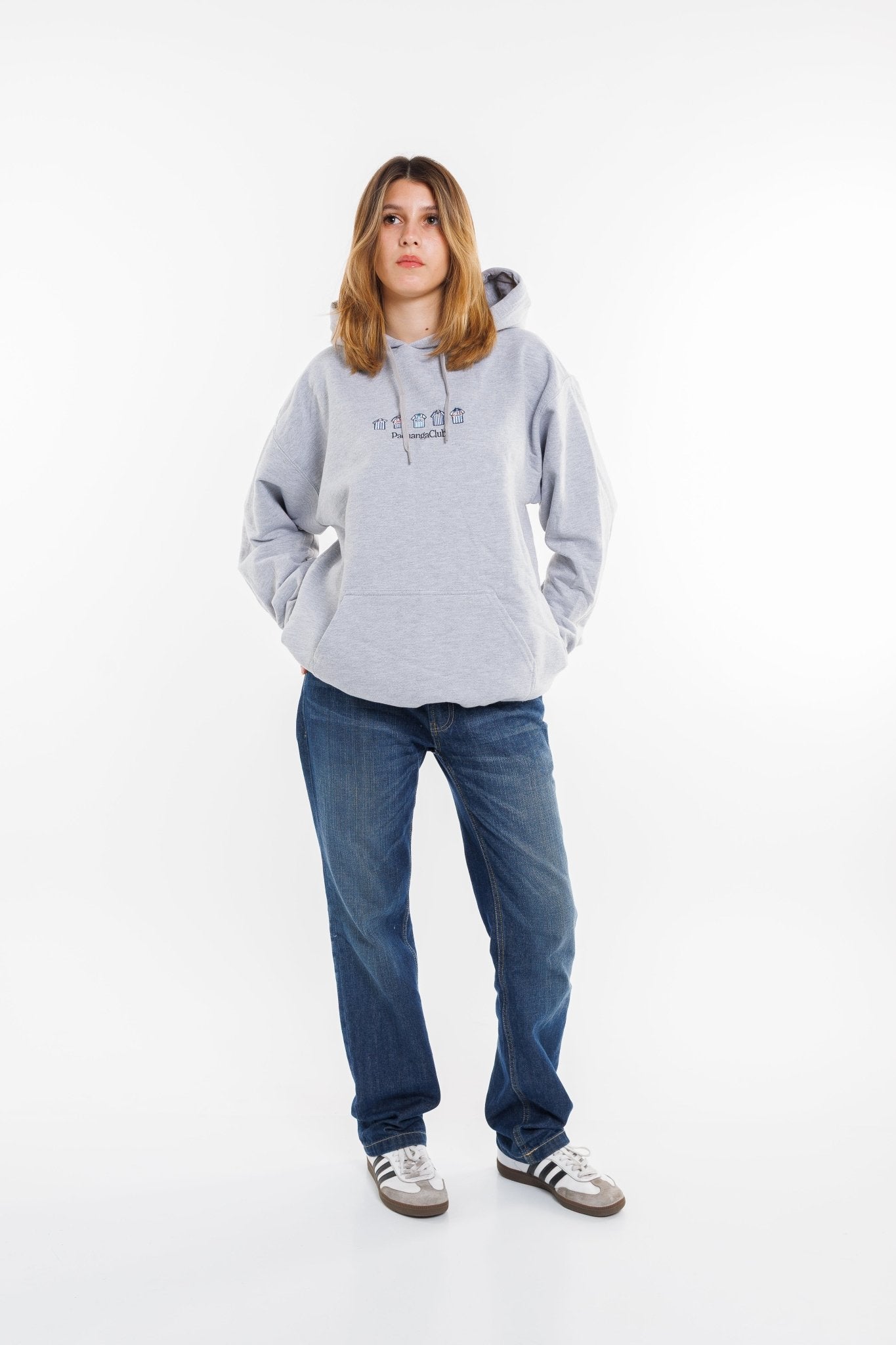 Sudadera Equipaciones Históricas Txuriurdines - Gris - Pachanga Club