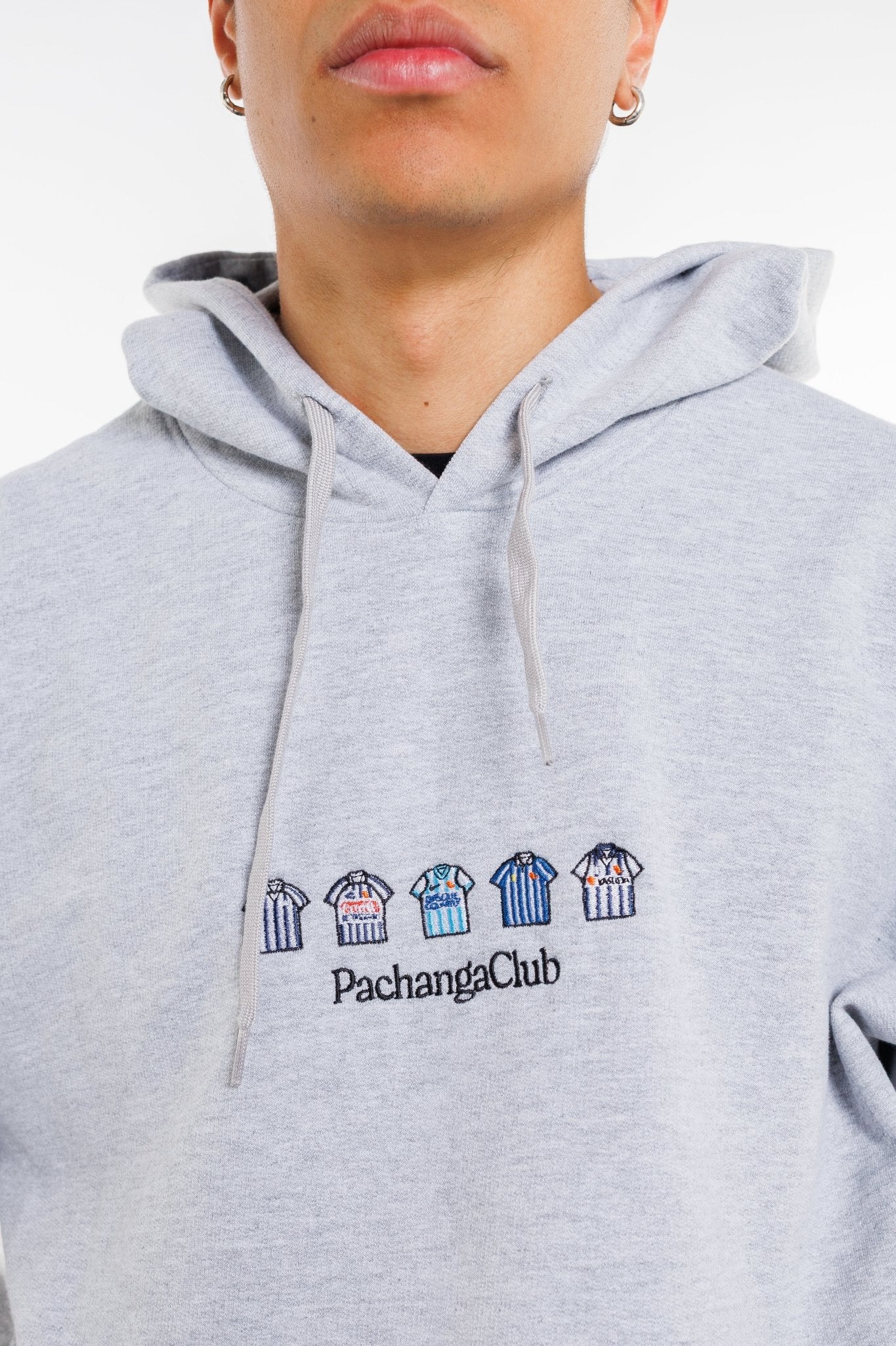 Sudadera Equipaciones Históricas Txuriurdines - Gris - Pachanga Club