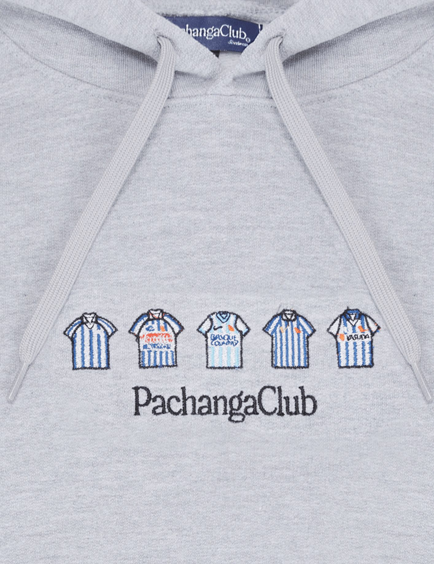 Sudadera Equipaciones Históricas Txuriurdines - Gris - Pachanga Club