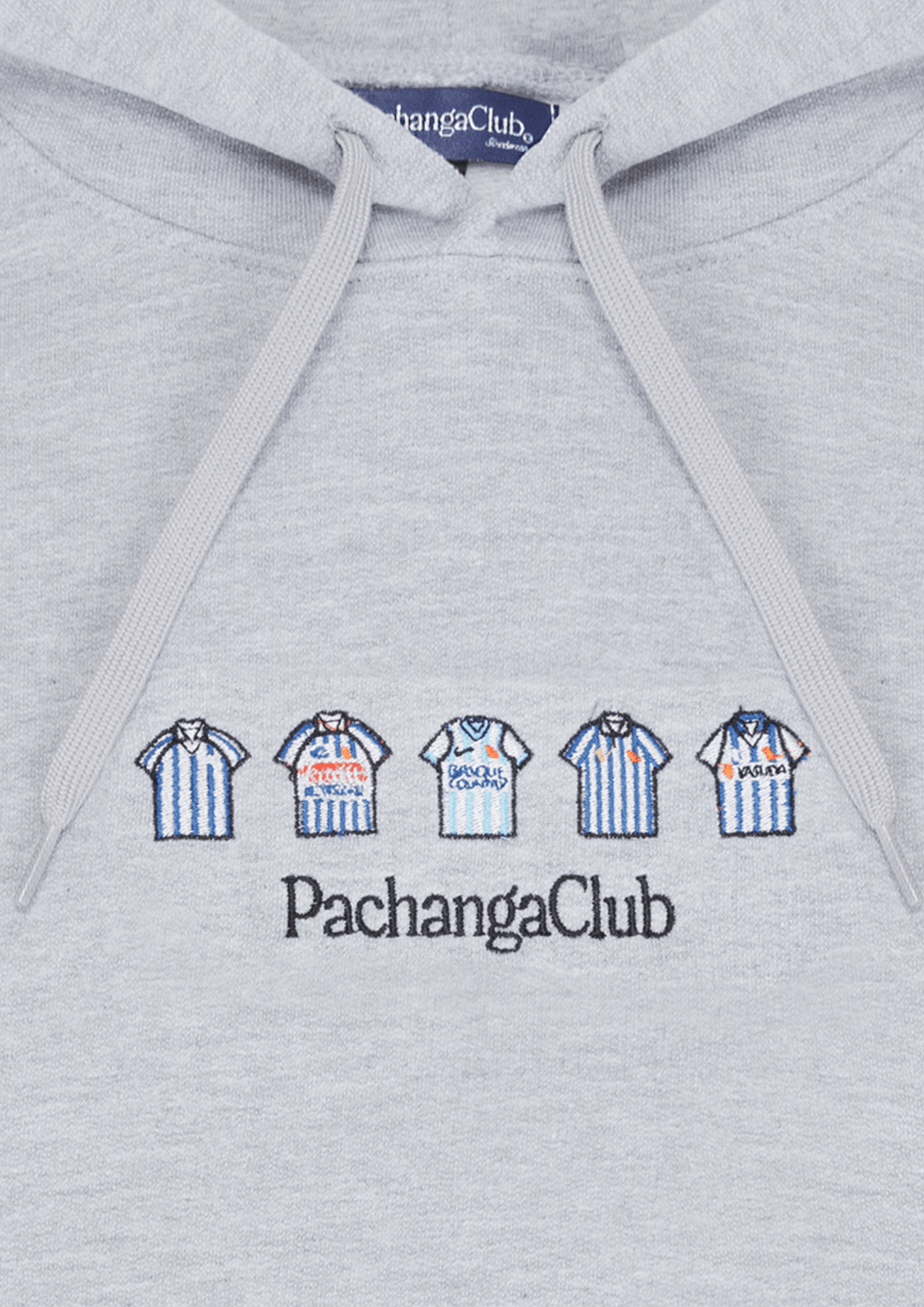 Sudadera Equipaciones Históricas Txuriurdines - Gris - Pachanga Club