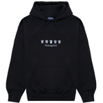 Sudadera Equipaciones Históricas Txuriurdines - Negro - Pachanga Club