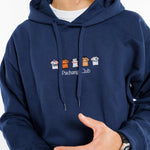 Sudadera Equipaciones Históricas Valencianistas - Azul Marino - Pachanga Club
