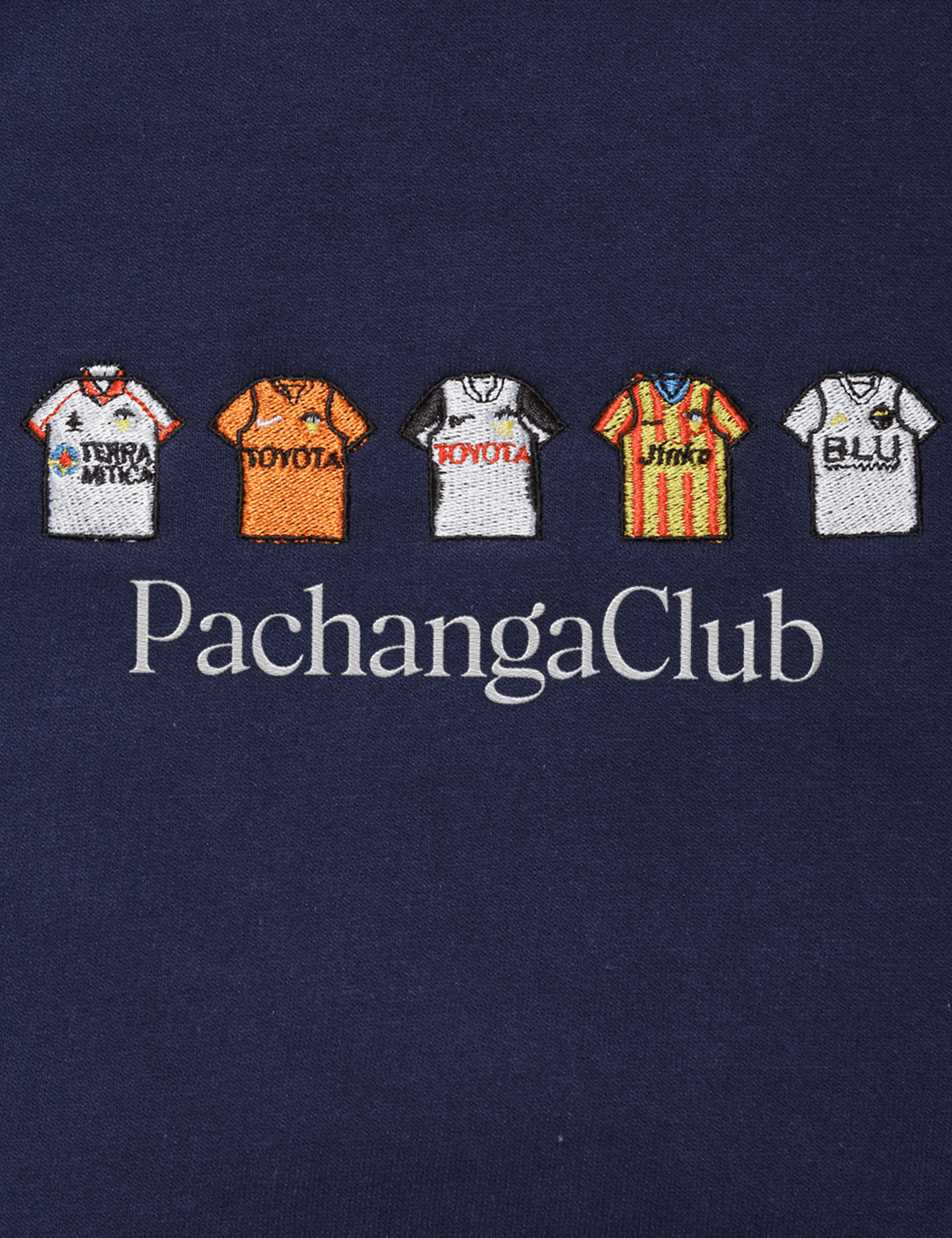 Sudadera Equipaciones Históricas Valencianistas - Azul Marino - Pachanga Club