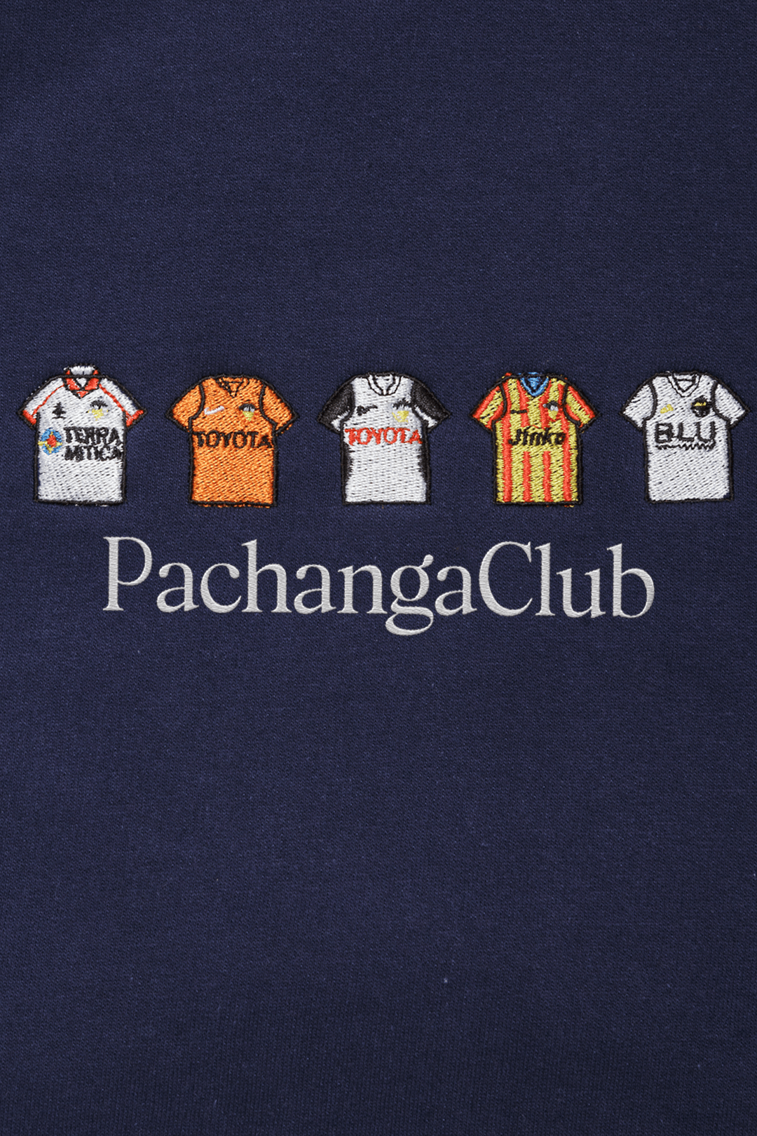 Sudadera Equipaciones Históricas Valencianistas - Azul Marino - Pachanga Club