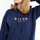 Sudadera Equipaciones Históricas Valencianistas - Azul Marino - Pachanga Club