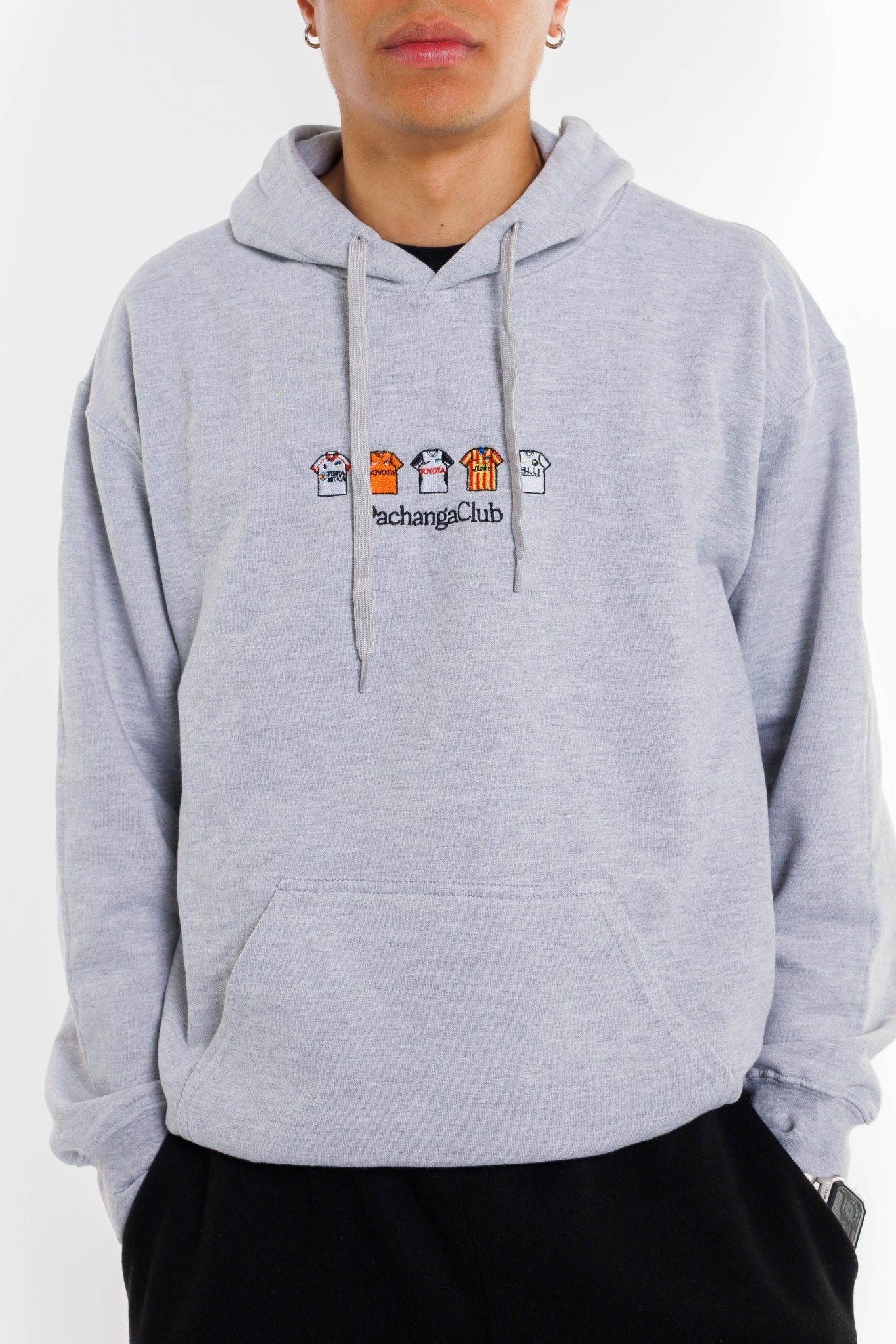 Sudadera Equipaciones Históricas Valencianistas - Gris - Pachanga Club