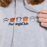 Sudadera Equipaciones Históricas Valencianistas - Gris - Pachanga Club