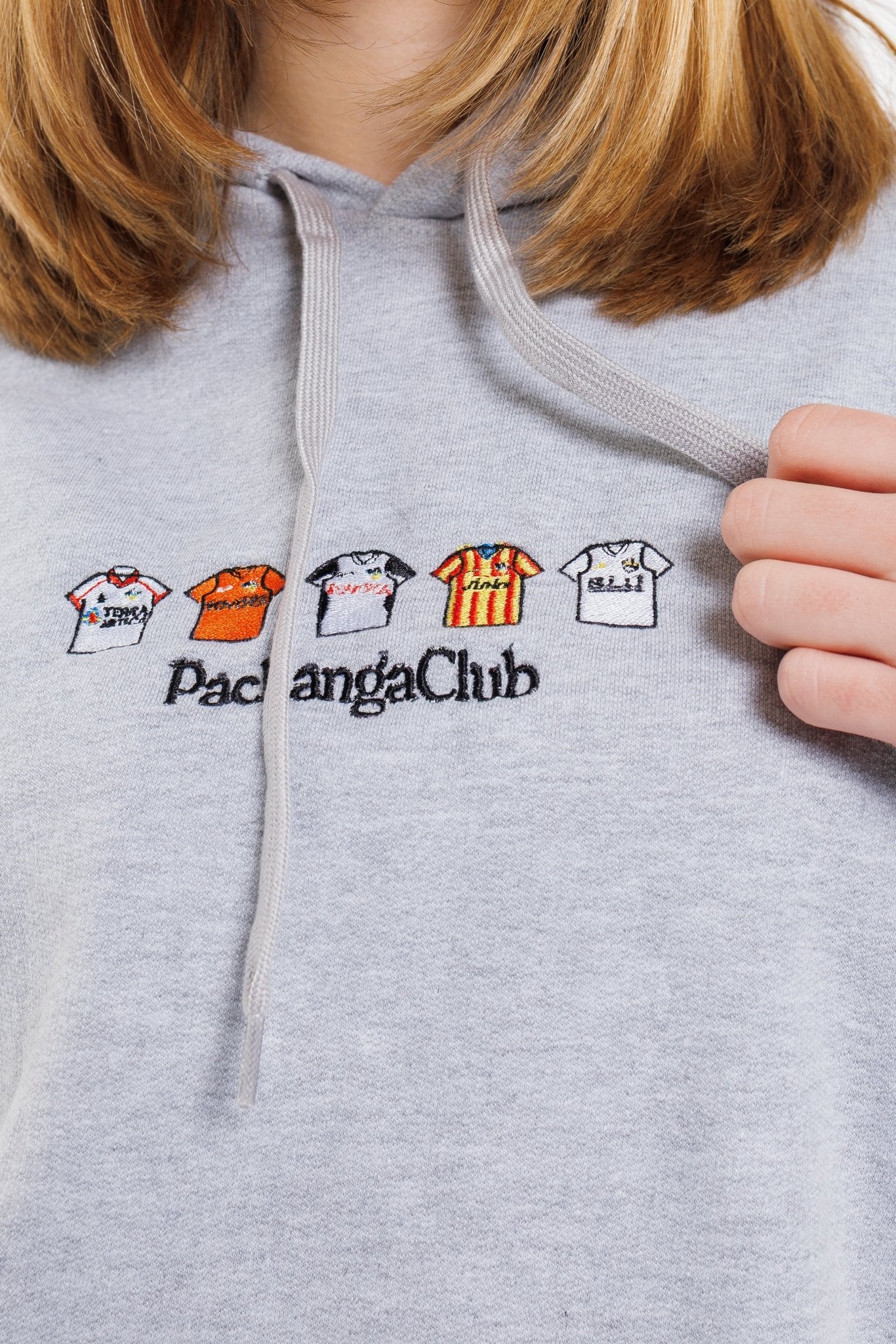 Sudadera Equipaciones Históricas Valencianistas - Gris - Pachanga Club