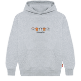 Sudadera Equipaciones Históricas Valencianistas - Gris - Pachanga Club