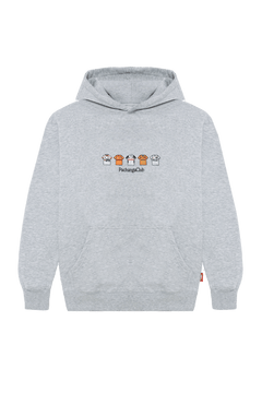 Sudadera Equipaciones Históricas Valencianistas - Gris - Pachanga Club