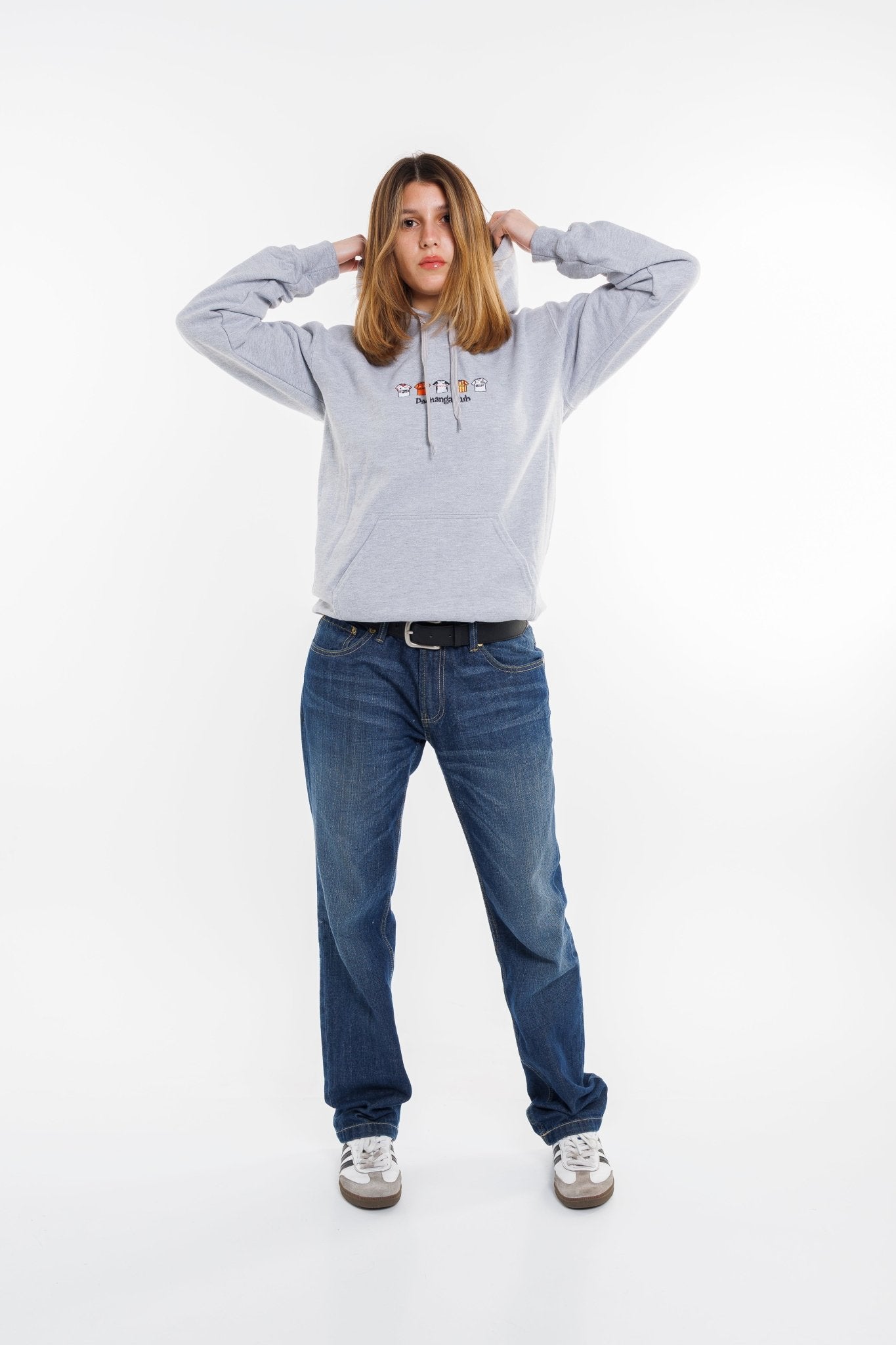 Sudadera Equipaciones Históricas Valencianistas - Gris - Pachanga Club