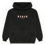Sudadera Equipaciones Históricas Valencianistas - Negro - Pachanga Club