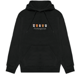 Sudadera Equipaciones Históricas Valencianistas - Negro - Pachanga Club