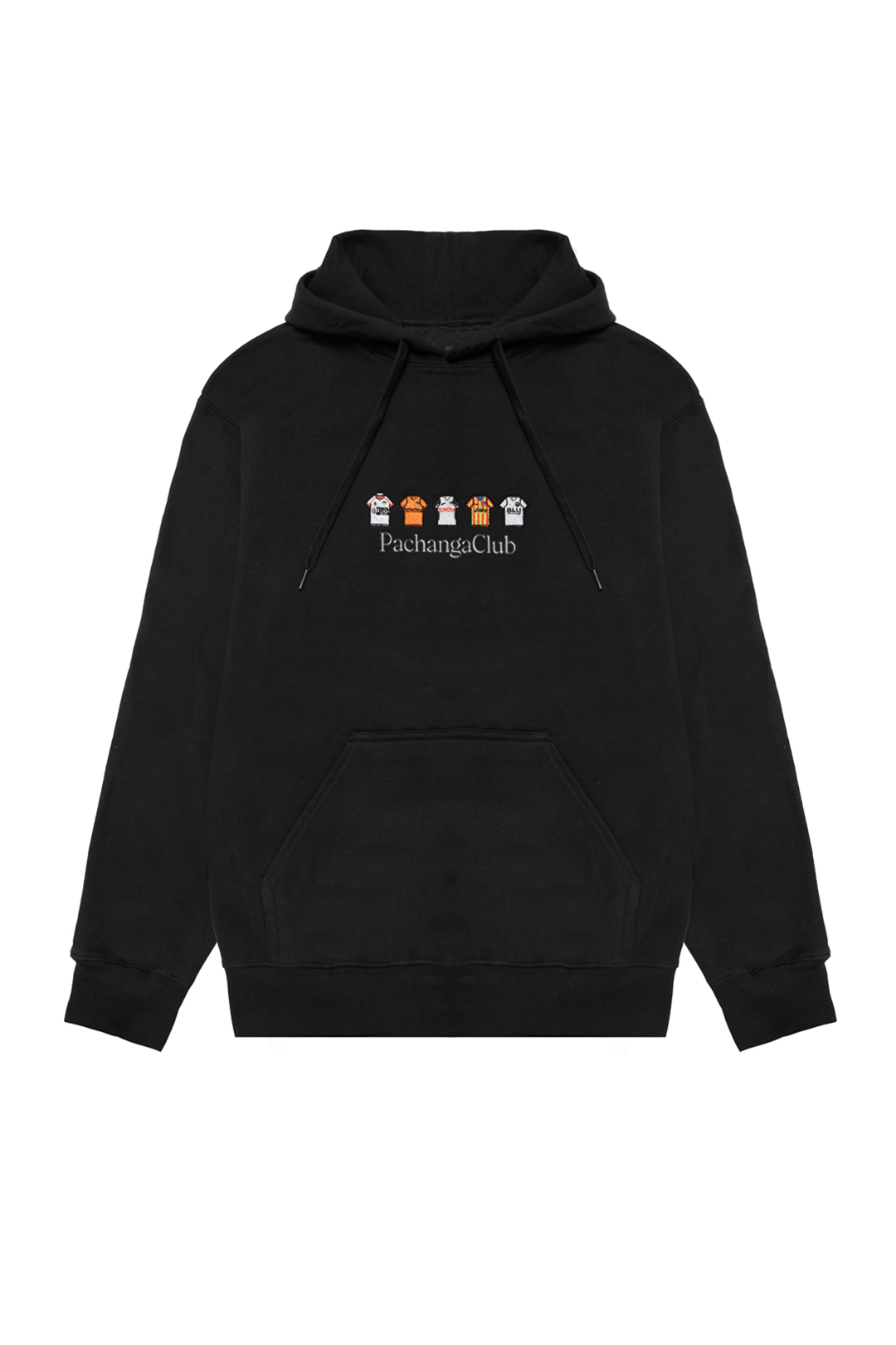 Sudadera Equipaciones Históricas Valencianistas - Negro - Pachanga Club