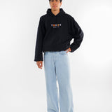 Sudadera Equipaciones Históricas Valencianistas - Negro - Pachanga Club