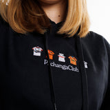 Sudadera Equipaciones Históricas Valencianistas - Negro - Pachanga Club