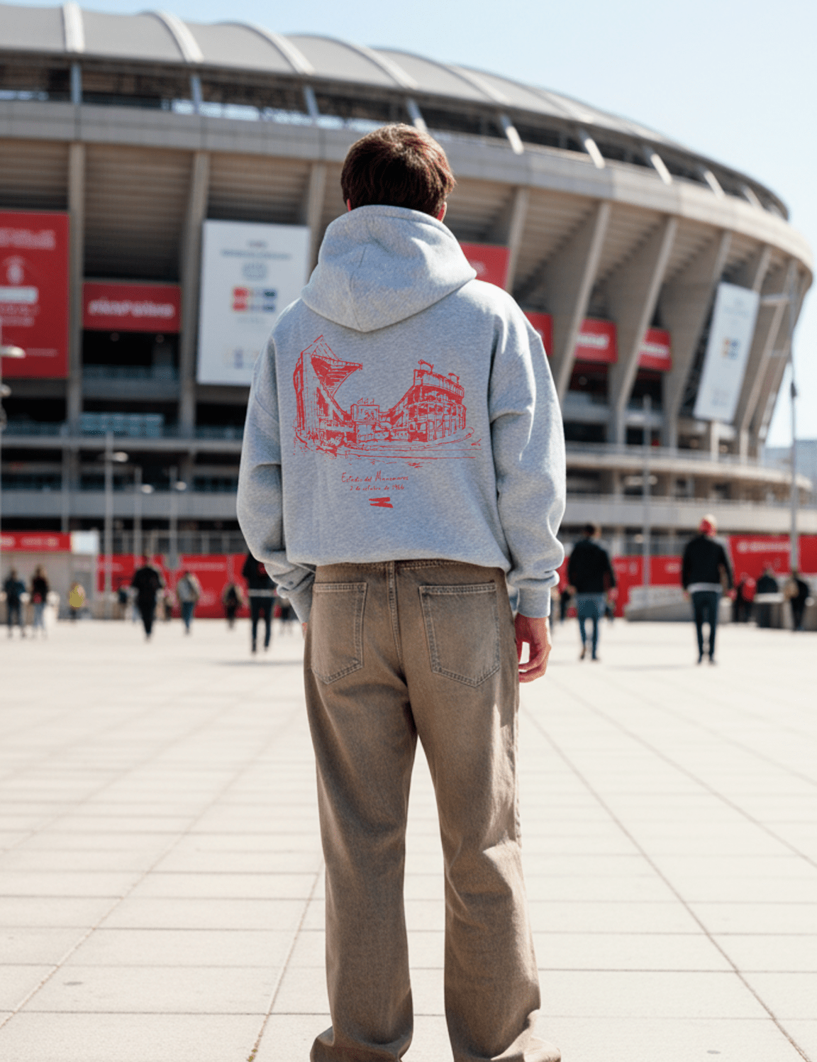 Sudadera "Estadio del Manzanares" - Pachanga Club