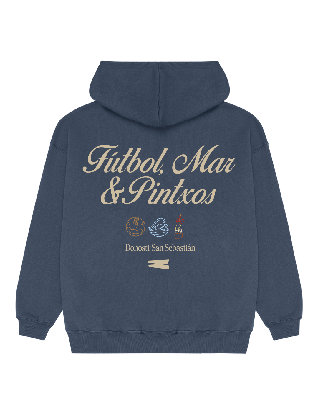 Sudadera "Fútbol, Mar & Pintxos" - Pachanga Club