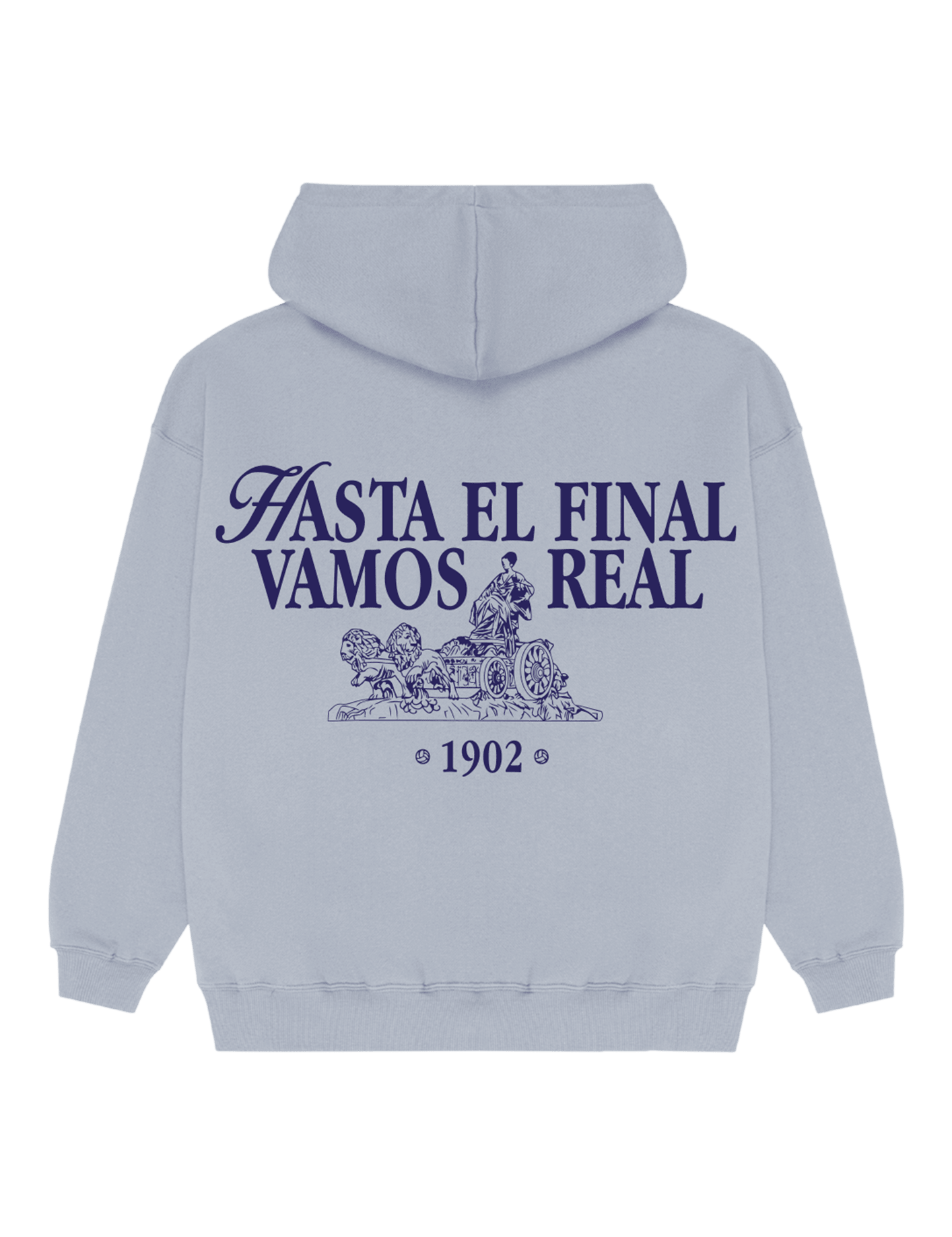 Sudadera "Hasta el final vamos Real" - Pachanga Club