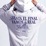 Sudadera "Hasta el final vamos Real" - Pachanga Club