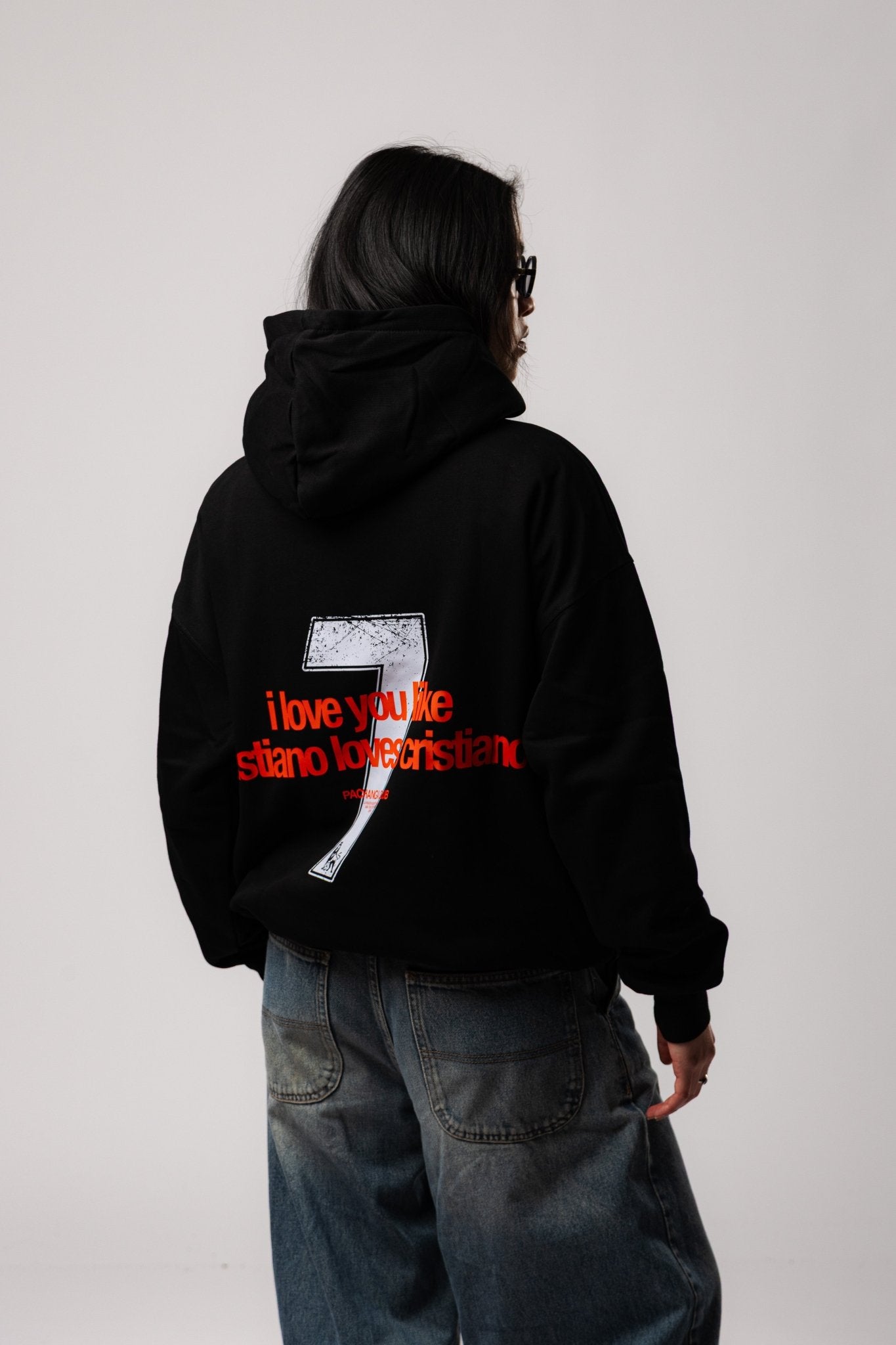 Sudadera "I love you like cristiano loves cristiano" - Pachanga Club