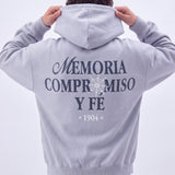 Sudadera "Memoria, compromiso y fe" - Pachanga Club