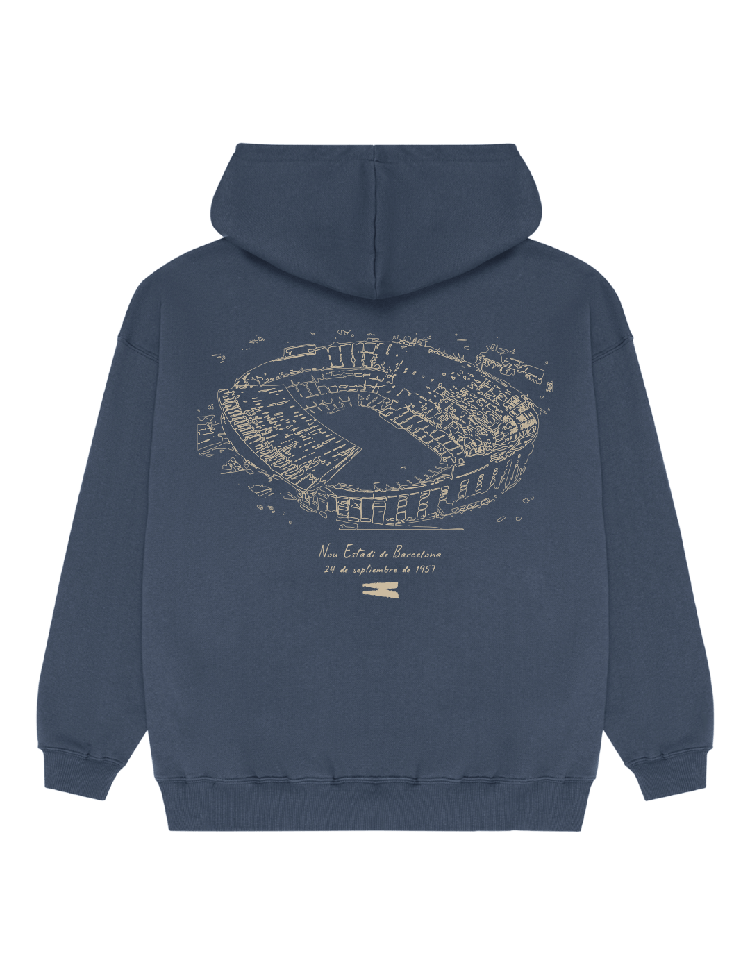 Sudadera "Nou Estadi de Barcelona" - Pachanga Club