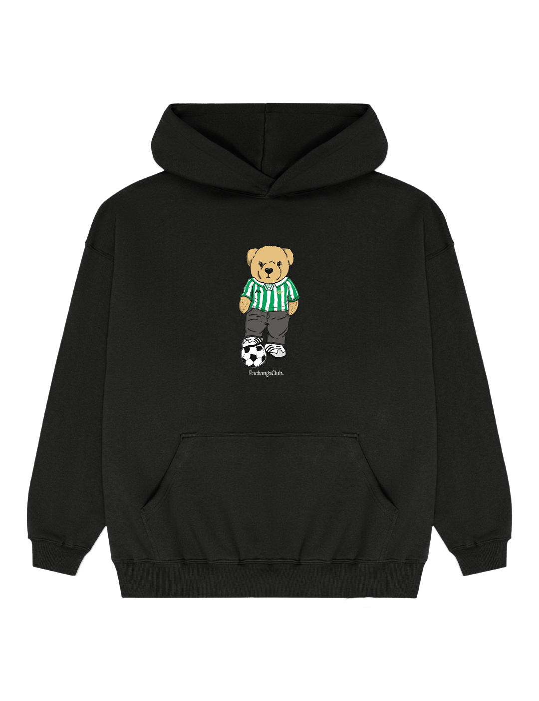 Sudadera "Pacho Bético" - Negro - Pachanga Club