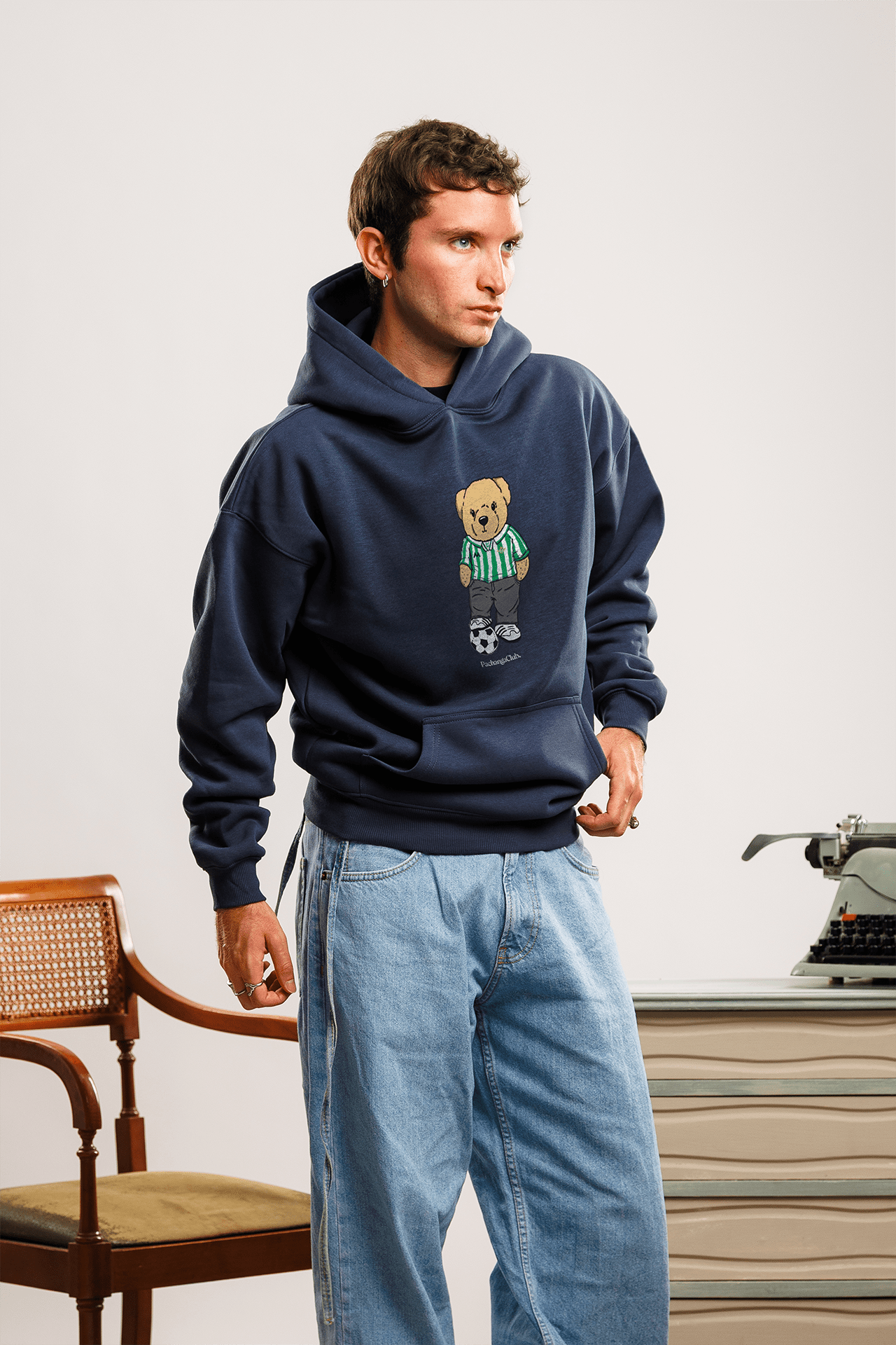 Sudadera "Pacho Culér" - Azul Marino - Pachanga Club