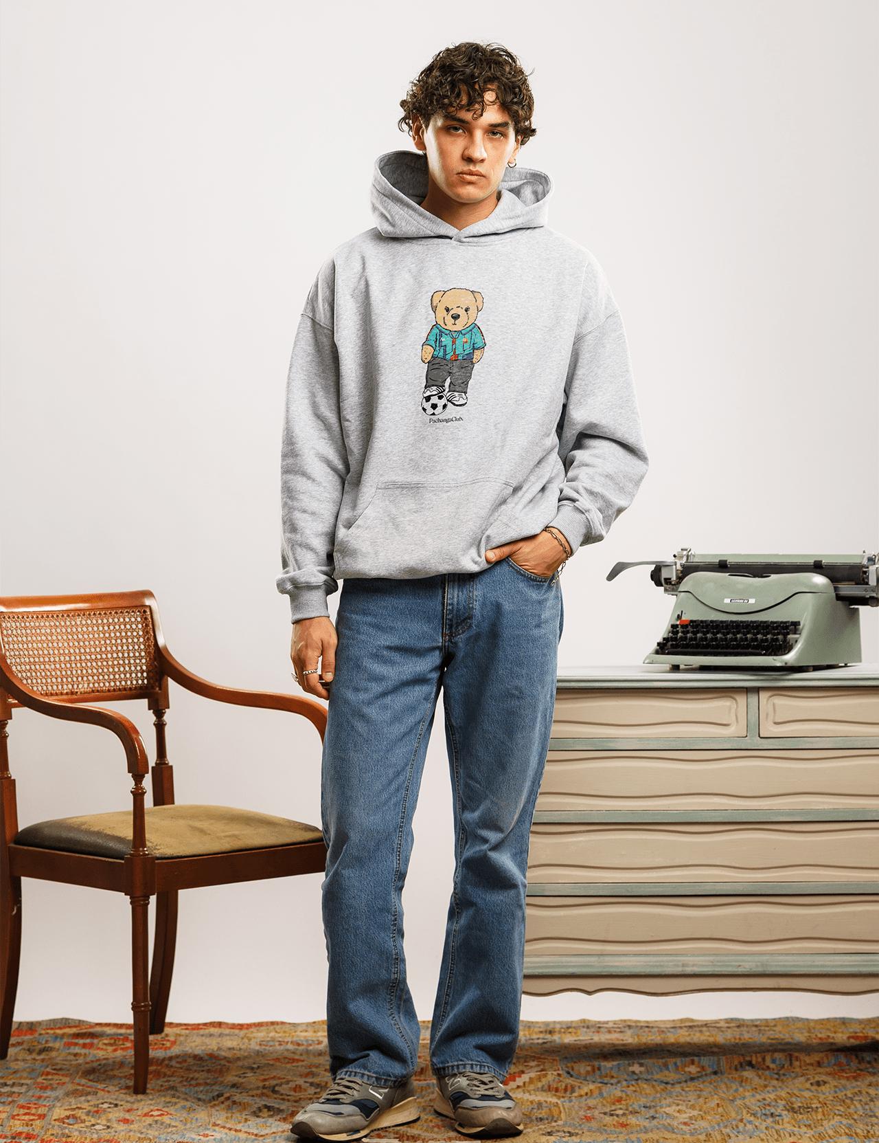 Sudadera "Pacho Culér" - Gris - Pachanga Club