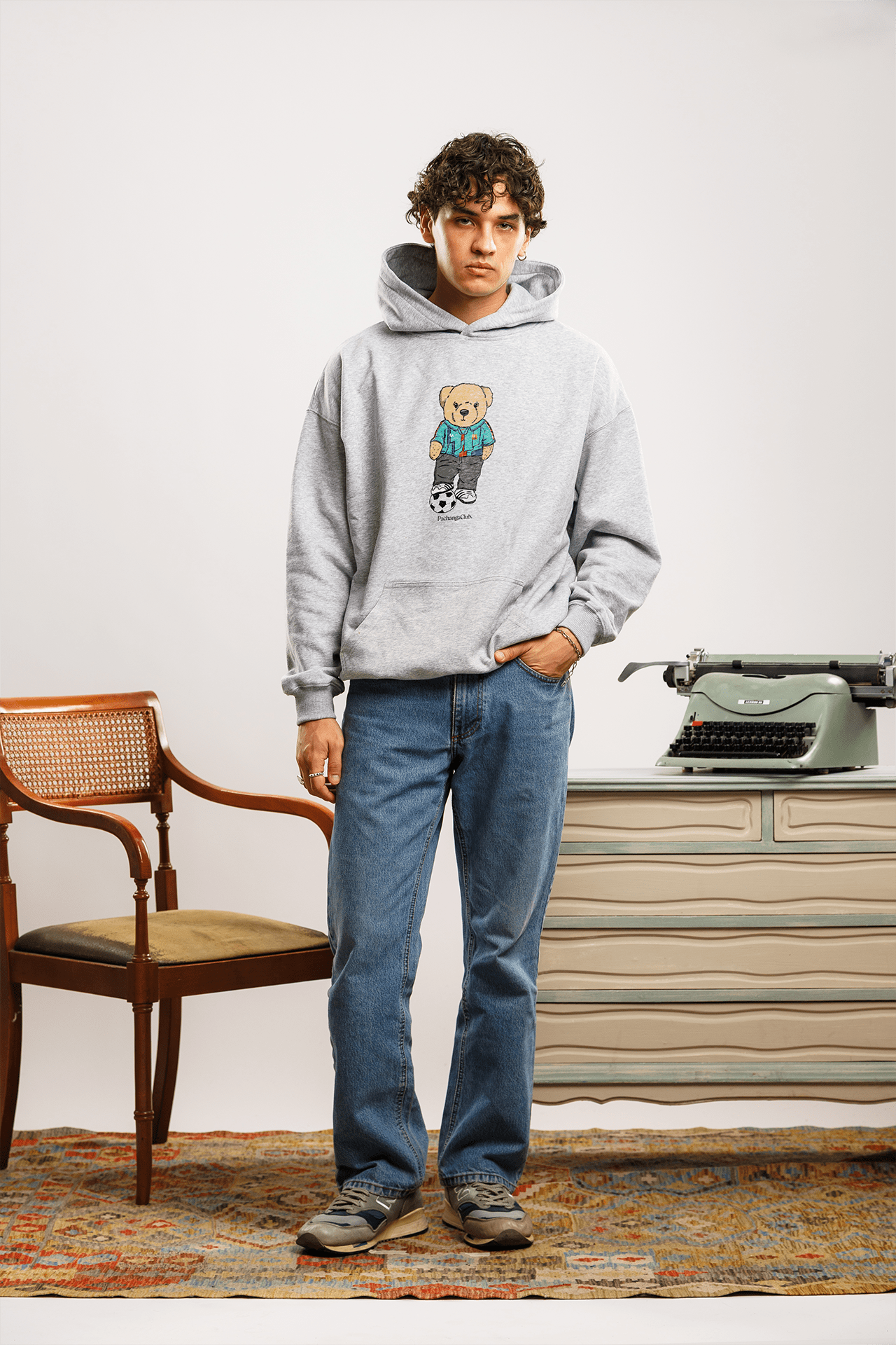 Sudadera "Pacho Culér" - Gris - Pachanga Club