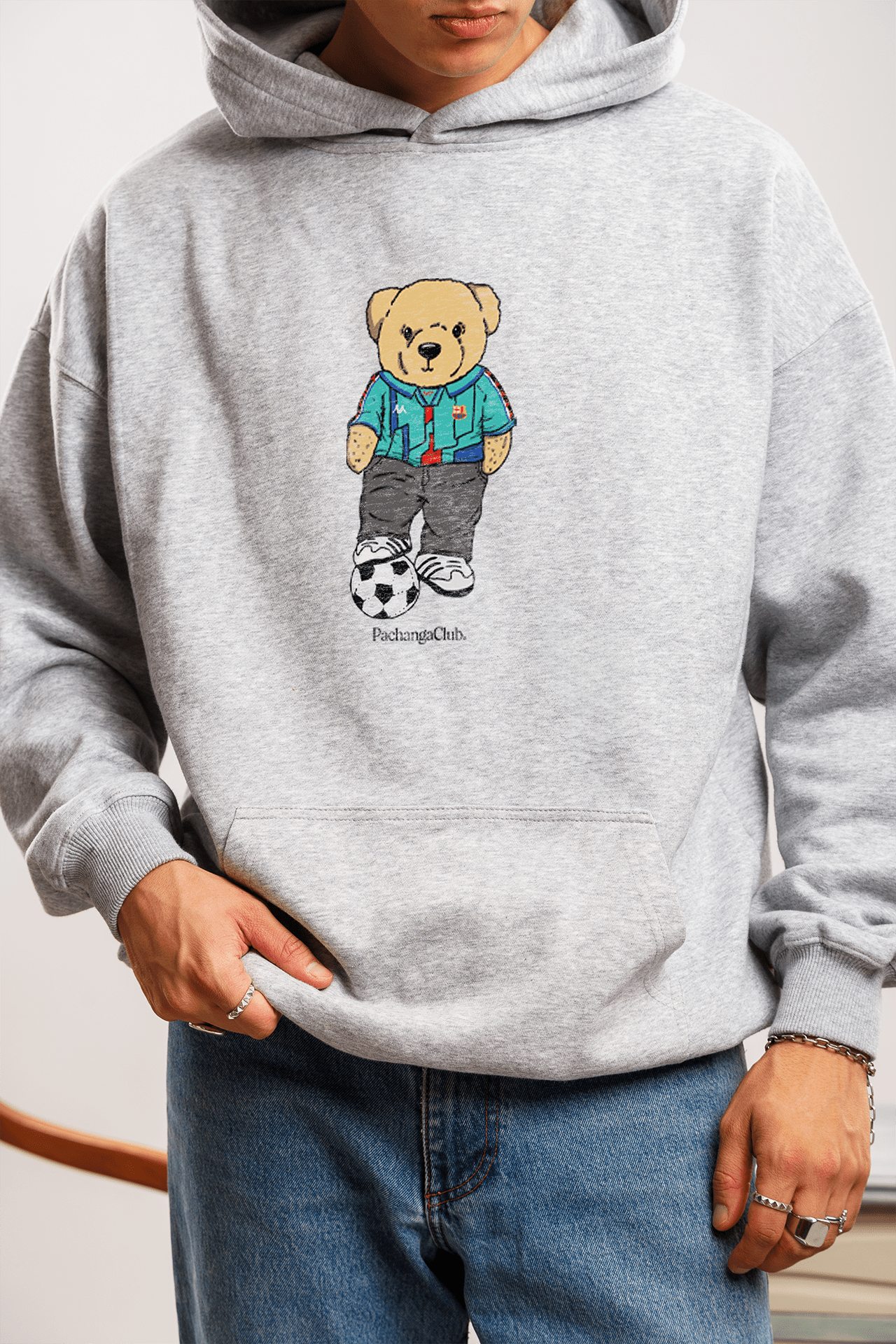 Sudadera "Pacho Culér" - Gris - Pachanga Club