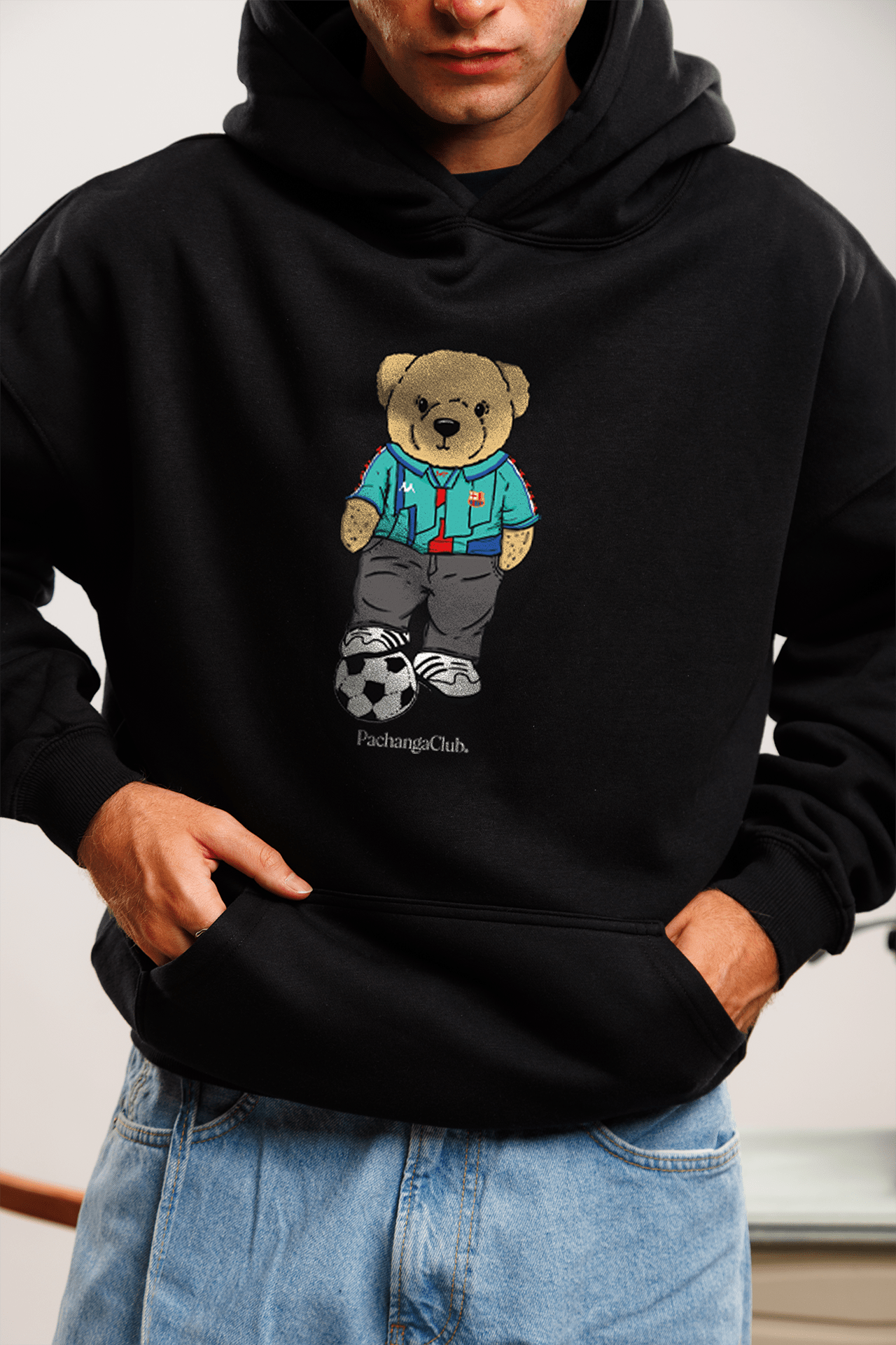 Sudadera "Pacho Culér" - Negro - Pachanga Club