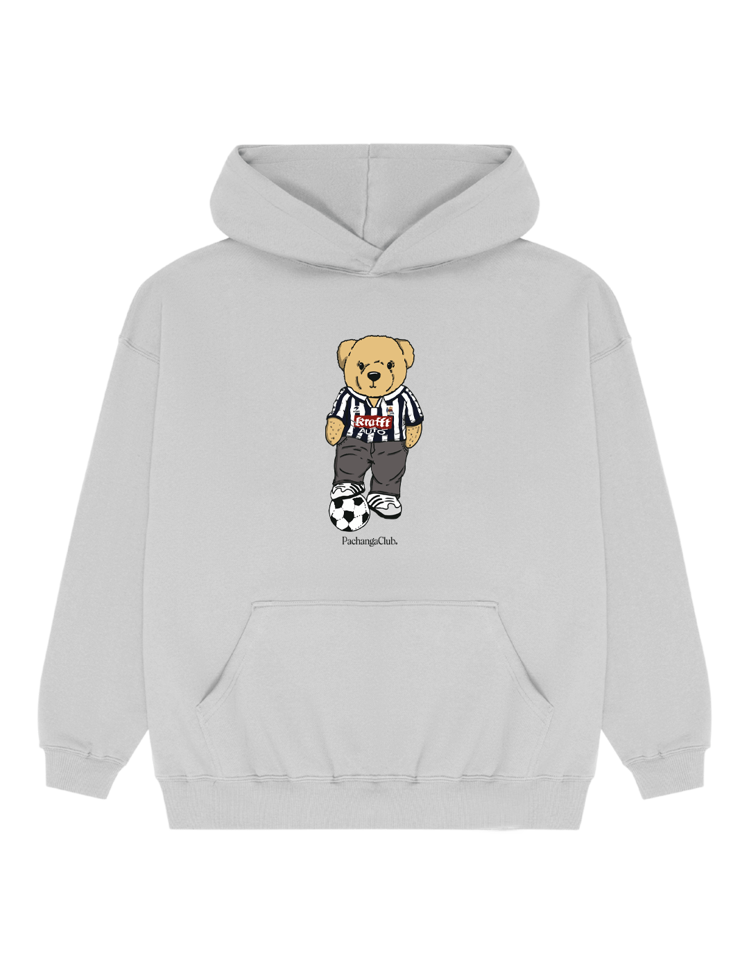 Sudadera "Pacho Txuriurdin" - Gris - Pachanga Club