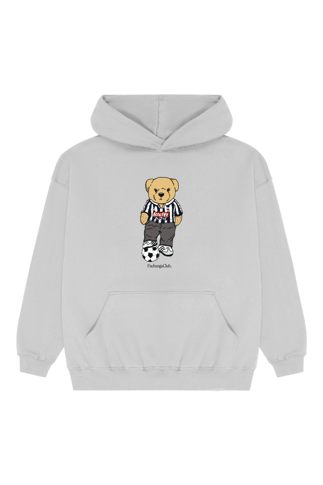 Sudadera "Pacho Txuriurdin" - Gris - Pachanga Club