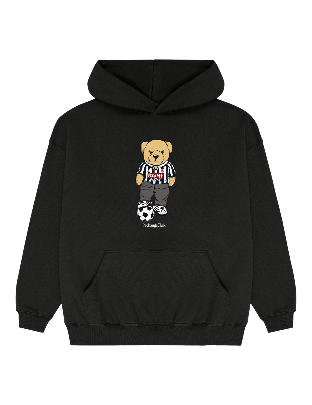 Sudadera "Pacho Txuriurdin" - Negro - Pachanga Club