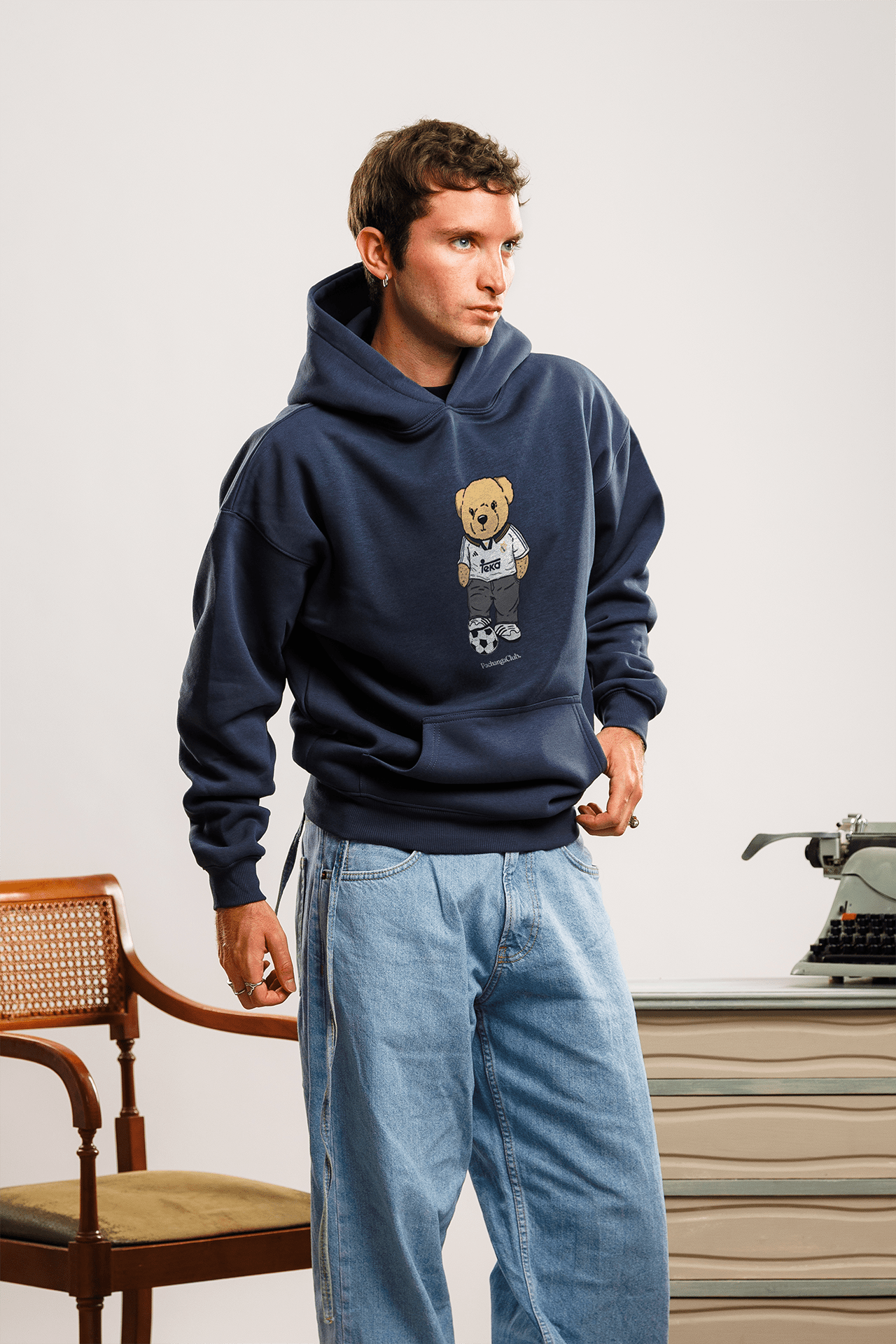 Sudadera "Pacho Vikingo" - Azul Marino - Pachanga Club